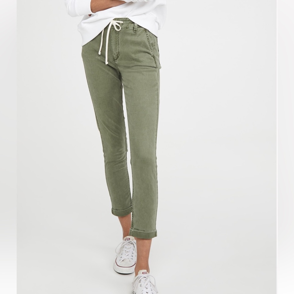 Paige Christy Pant in Vintage Coastal Green, Sz 28